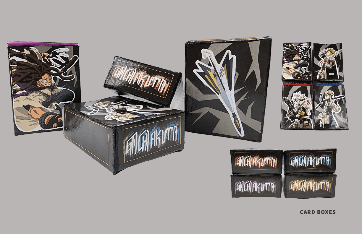 Gachiakuta Card boxes